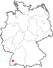 Karte Schonach im Schwarzwald